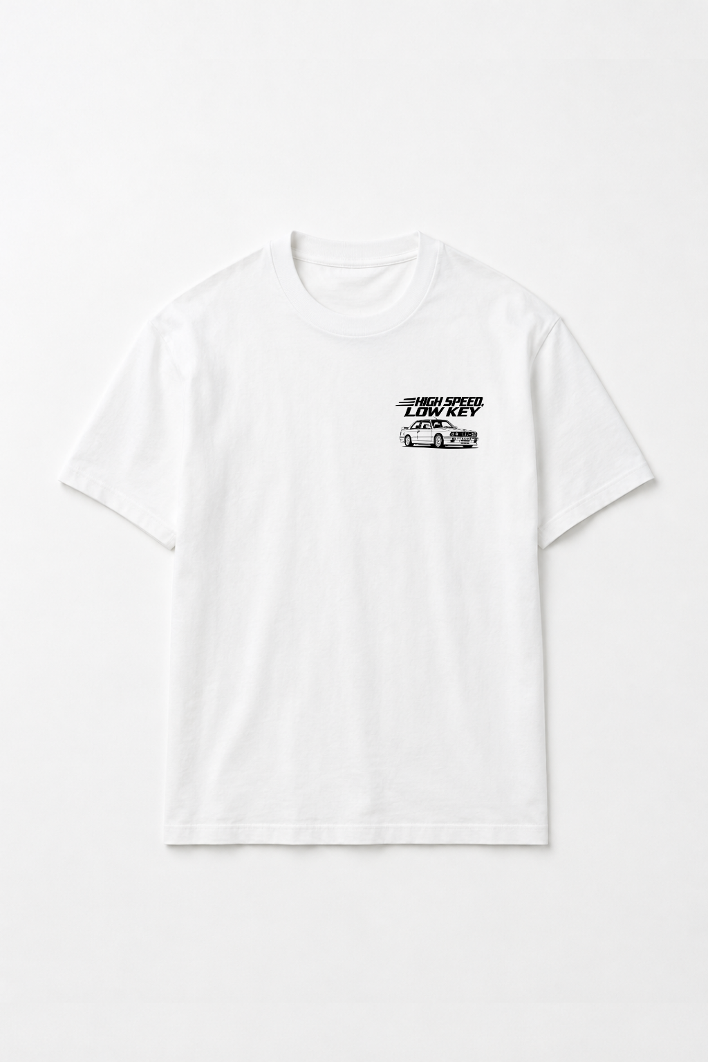 High Speed E30 Tee, White