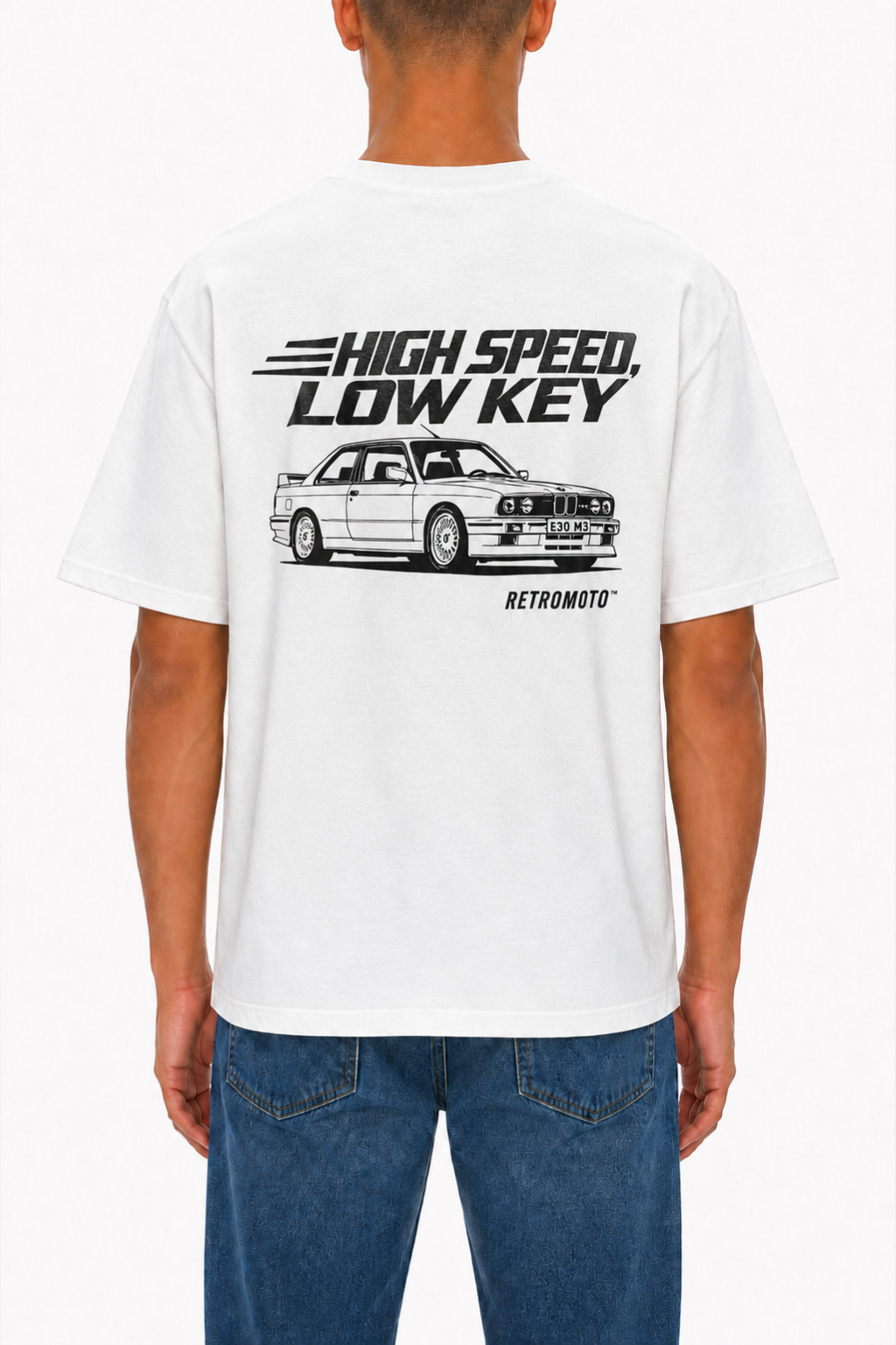 High Speed E30 Tee, White