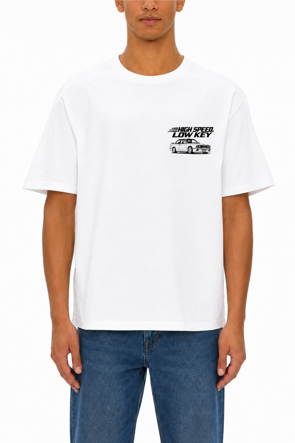 High Speed E30 Tee, White