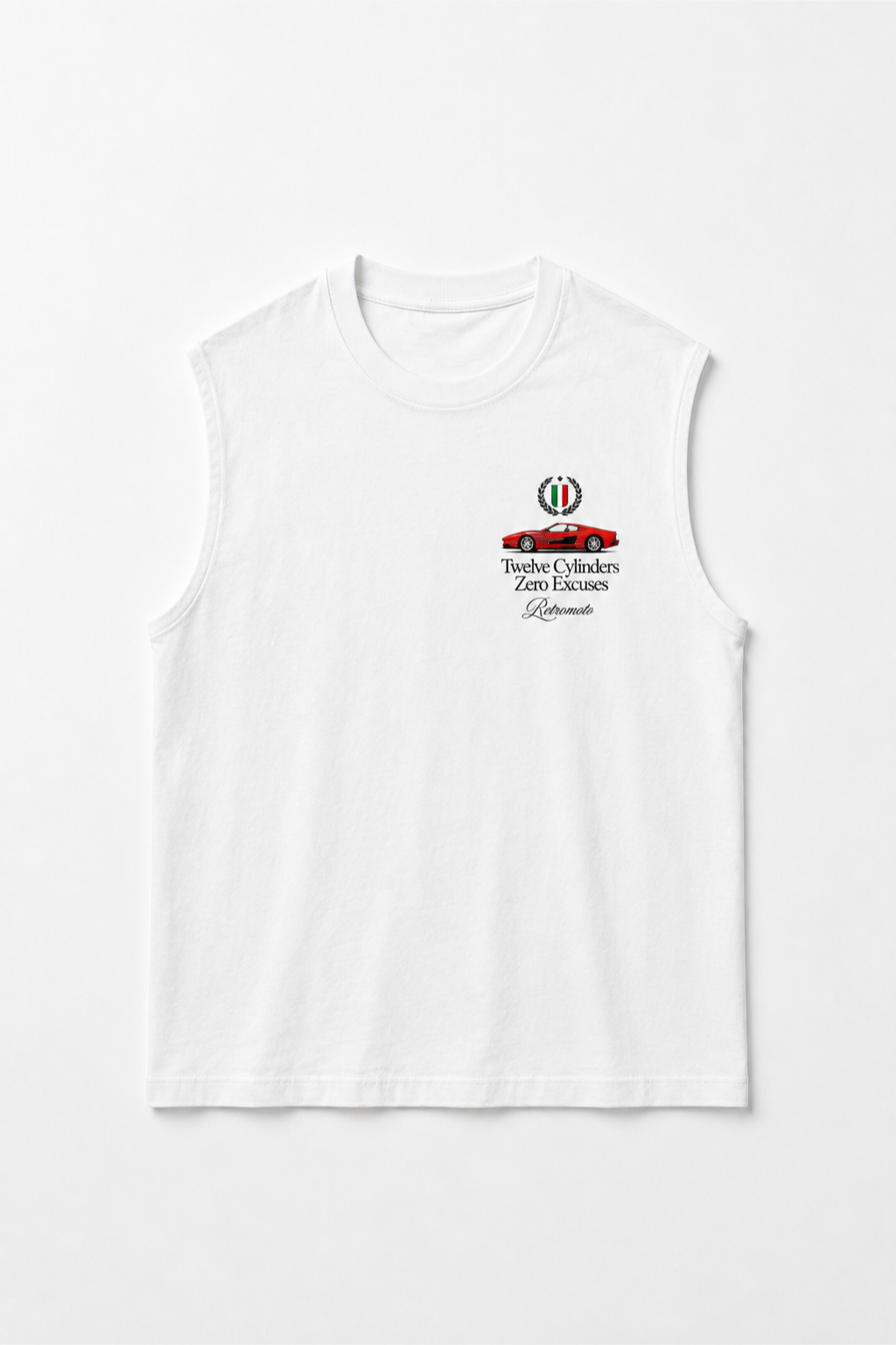 Testarossa Ferrari Tank, White