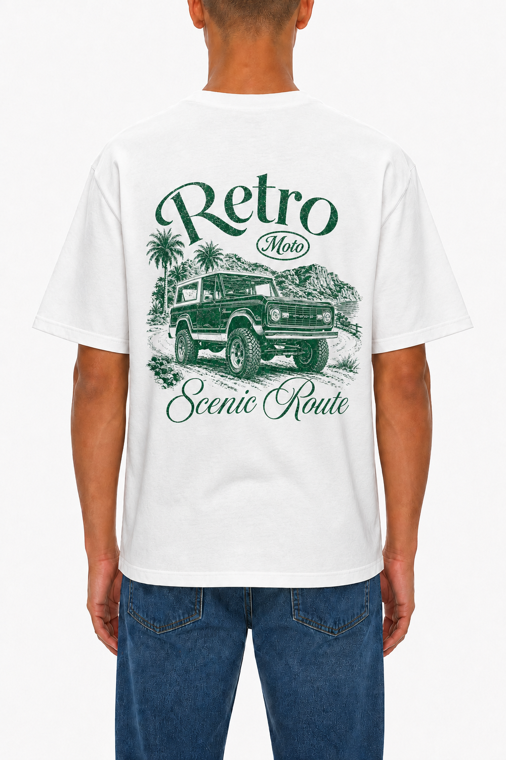 Island Bronco Tee, White