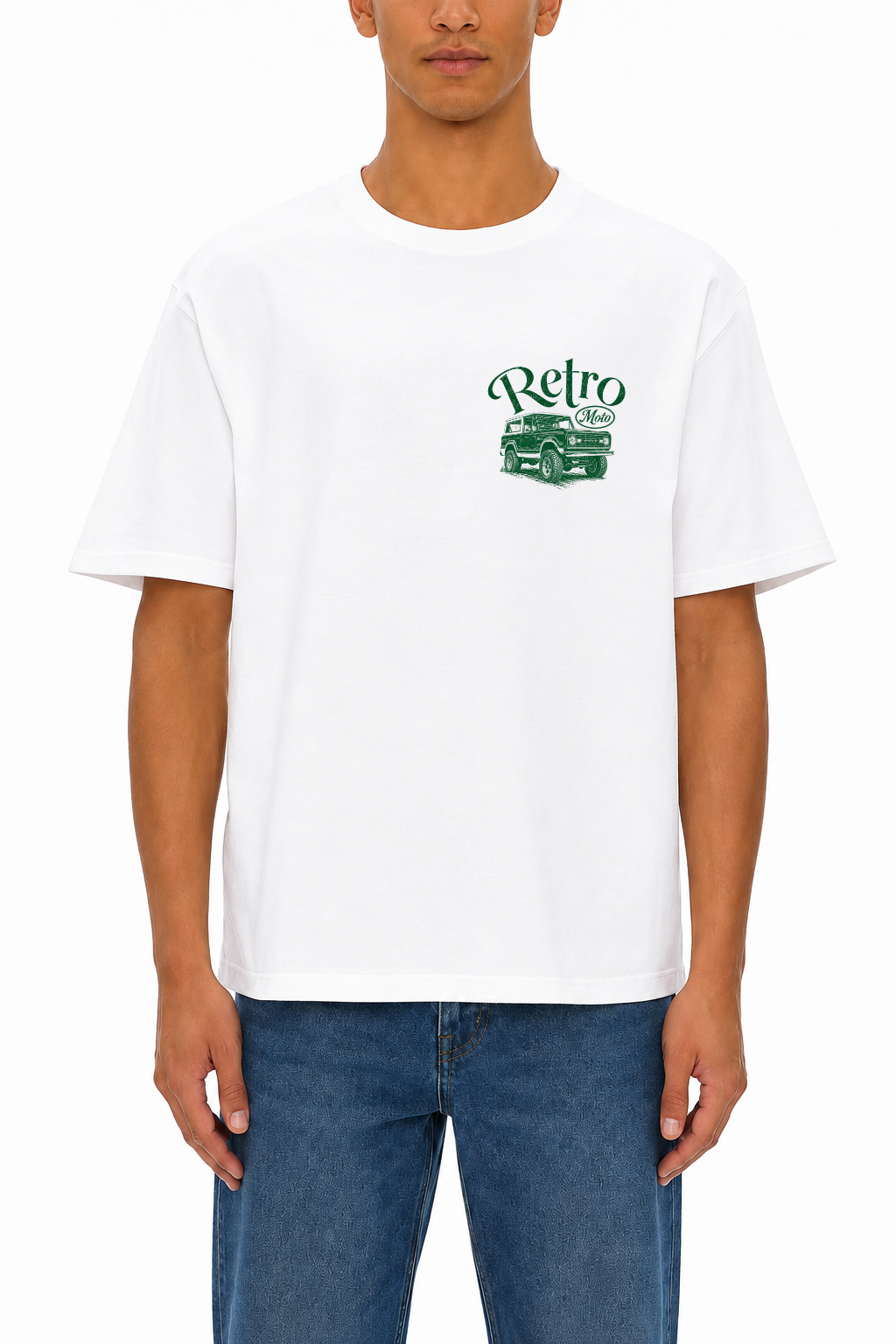Island Bronco Tee, White