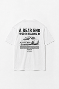 Rear End Porsche Tee, White