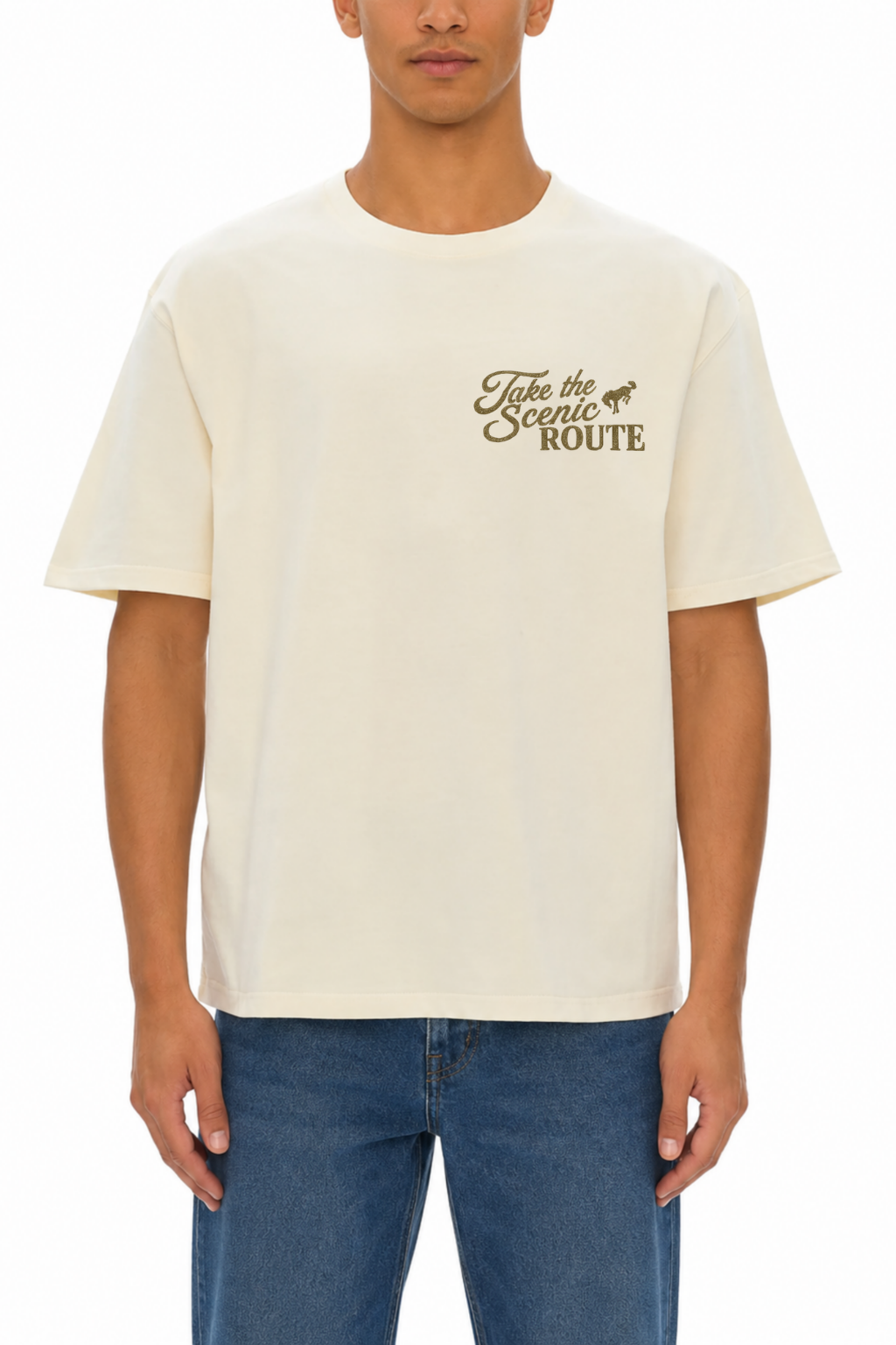 Canyon Bronco Tee, Sail