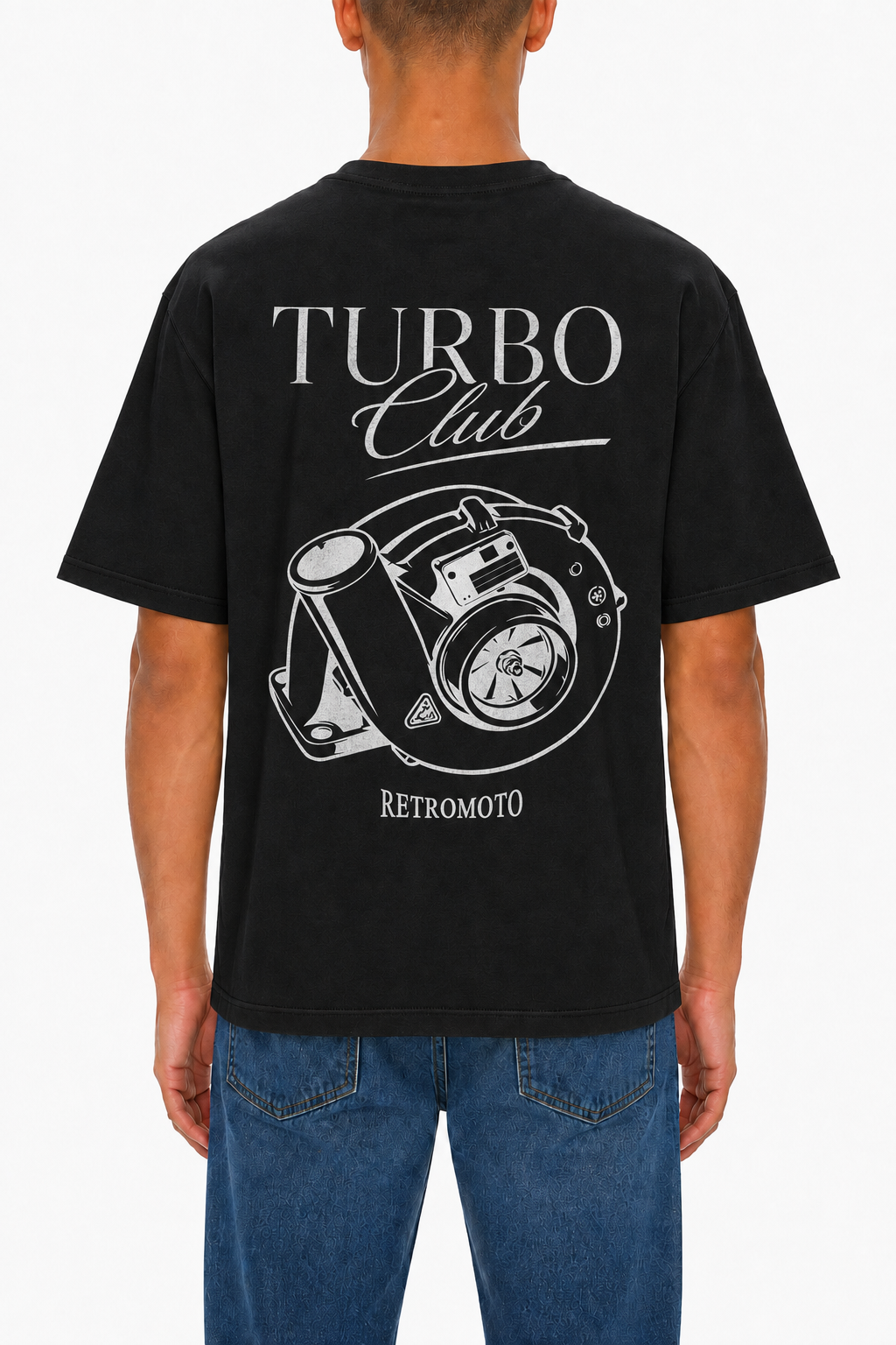 Turbo Club Tee, Black