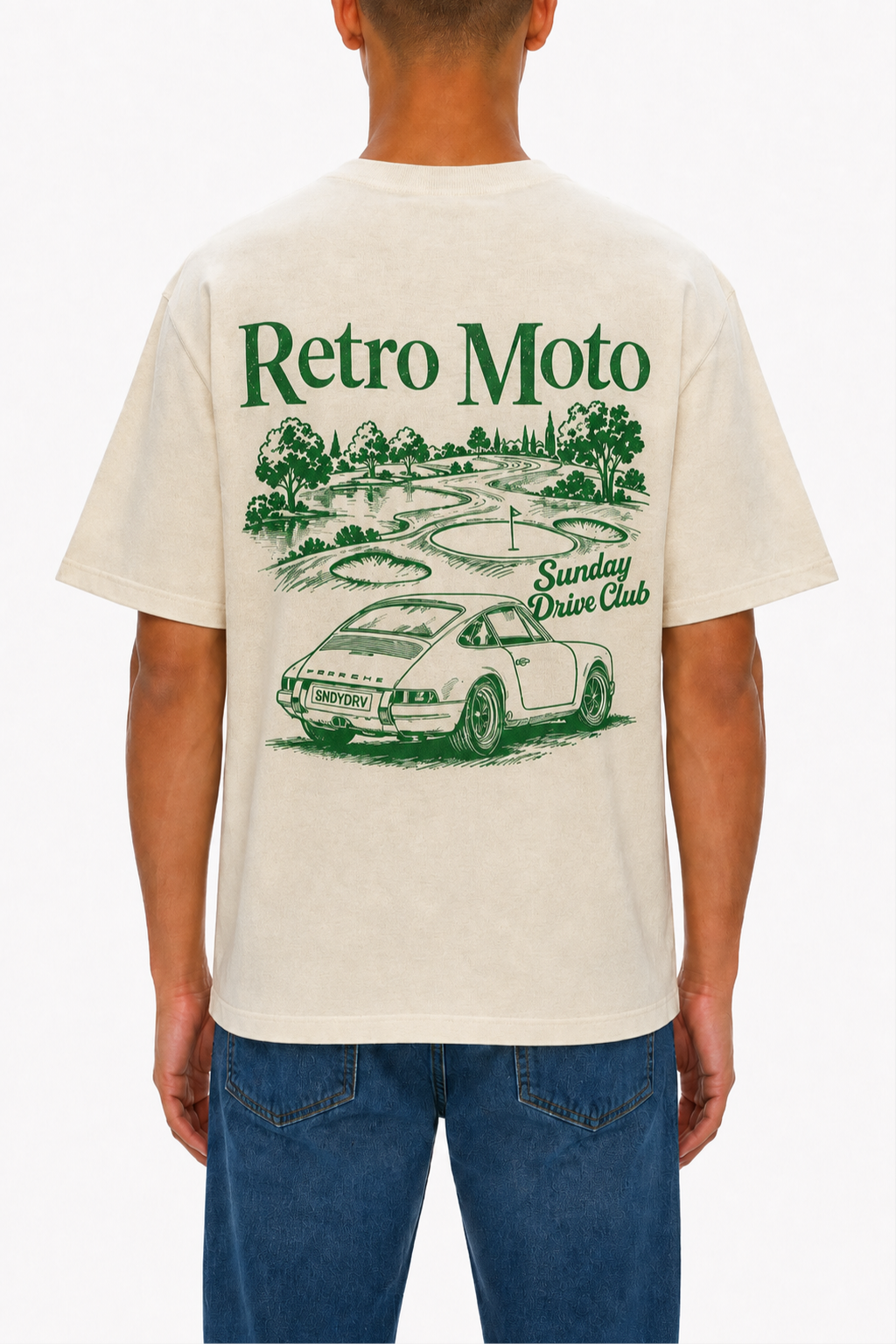 Drive Club Porsche Tee, Sail