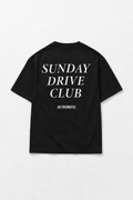 Sunday Drive Club Tee, Black