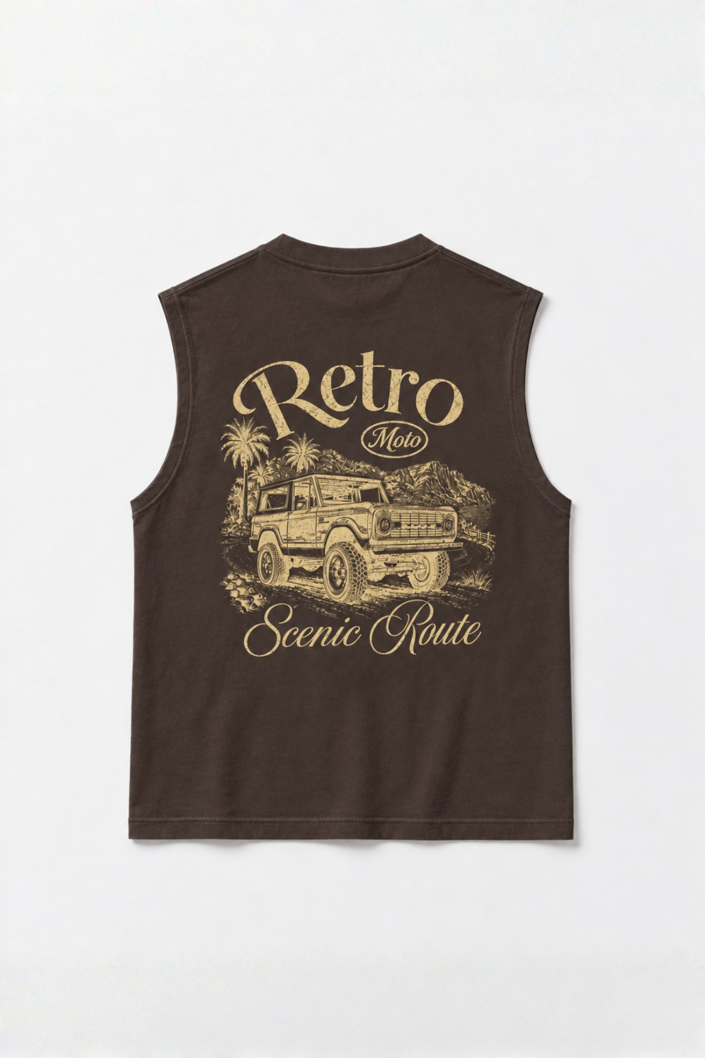 Island Bronco Tank, Brown