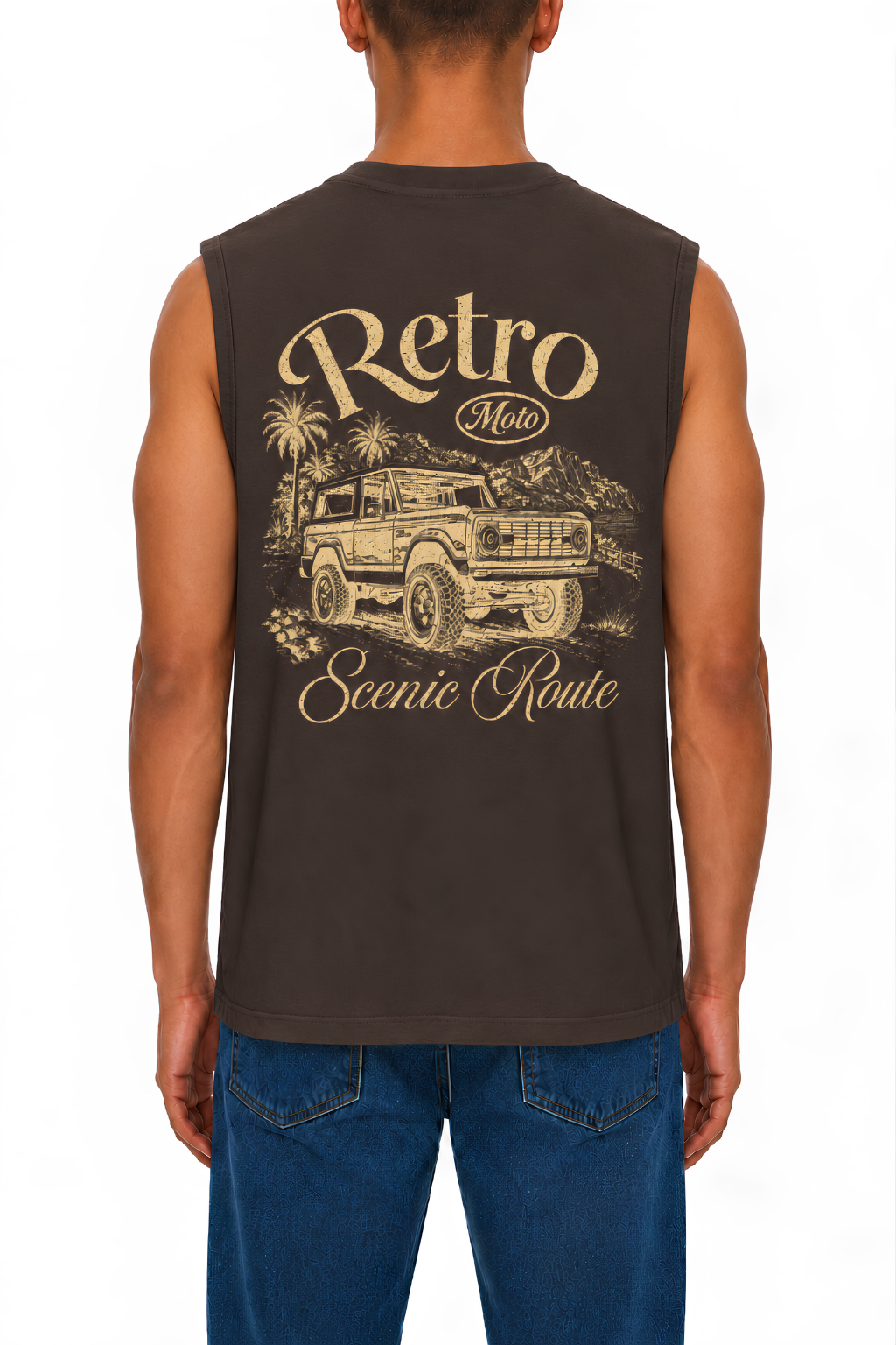 Island Bronco Tank, Brown