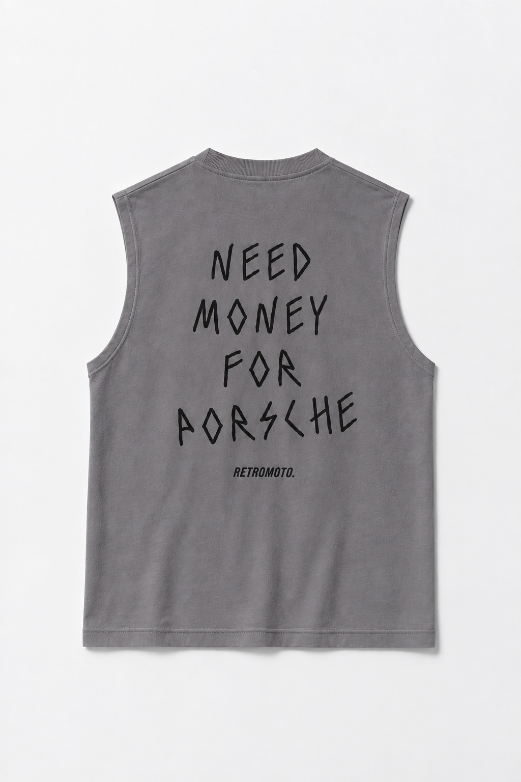 Money For Porsche Tank, Grey