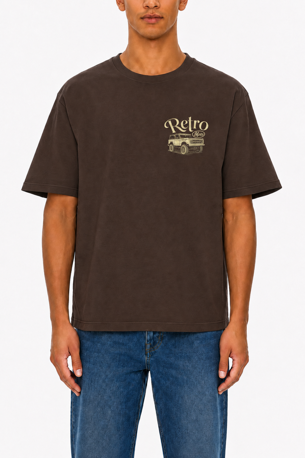 Island Bronco Tee, Brown