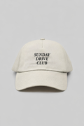 Sunday Drive Club Dad Cap, Off White