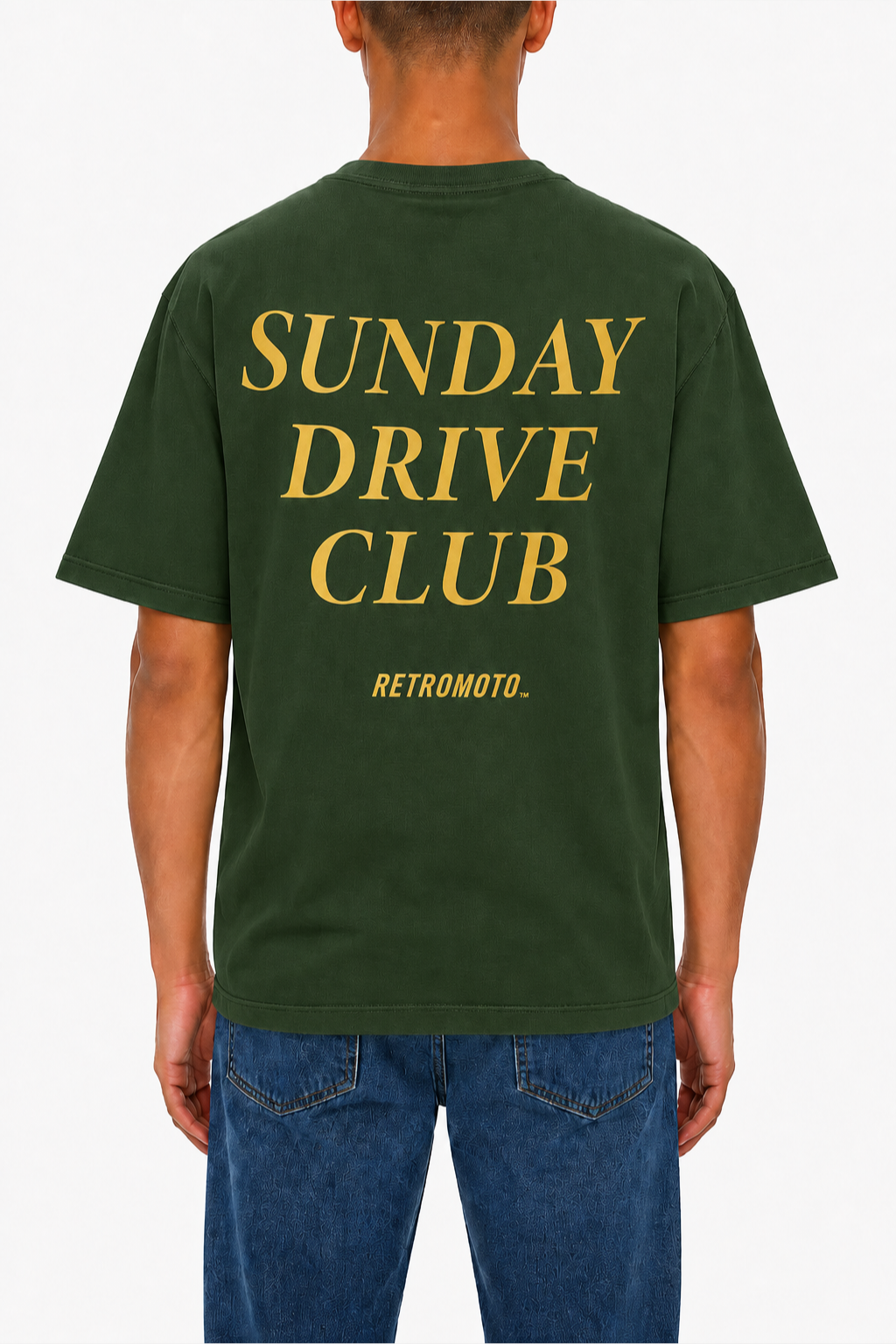 Sunday Drive Club Tee, Green