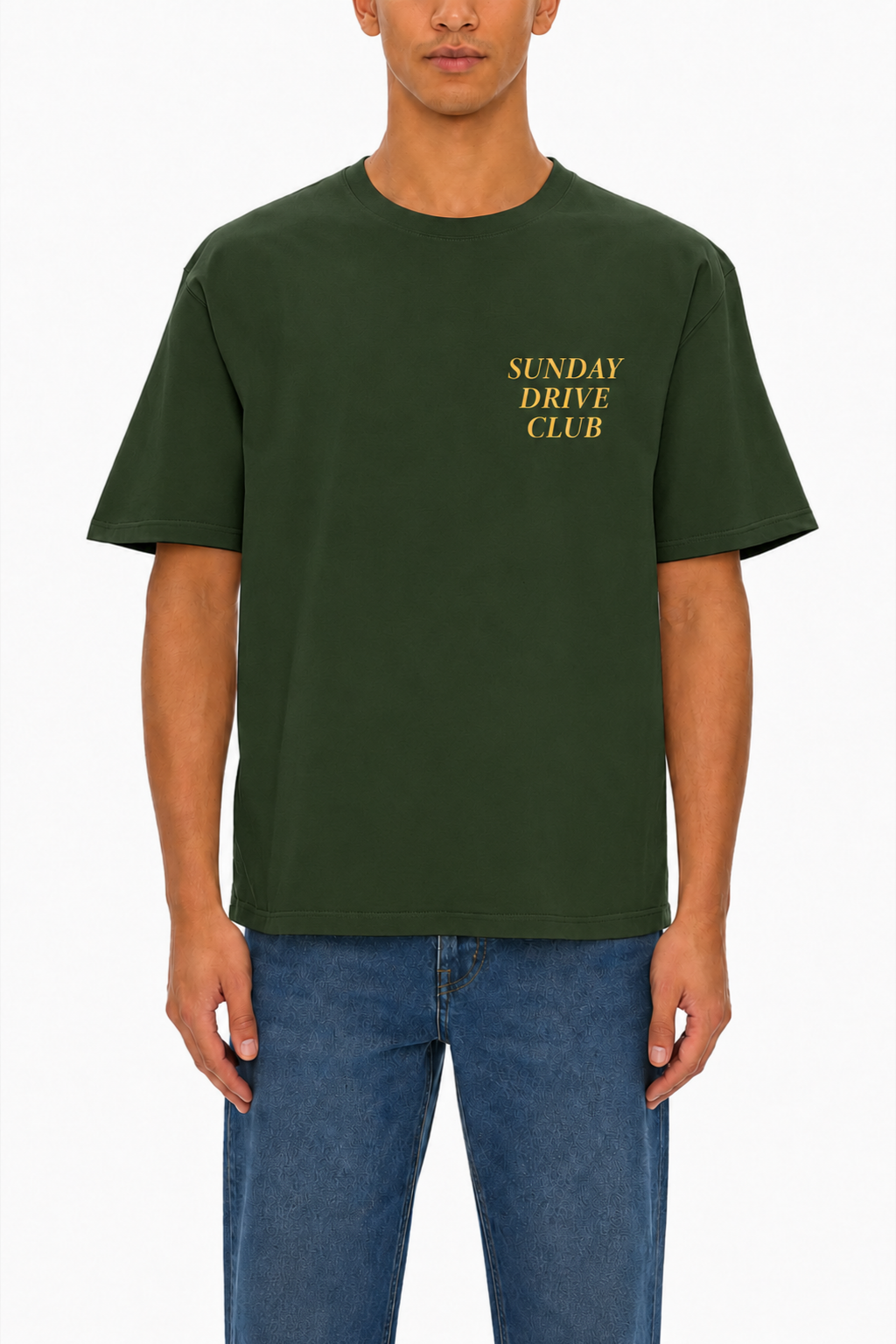 Sunday Drive Club Tee, Green