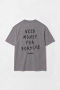 Money For Porsche Tee, Grey