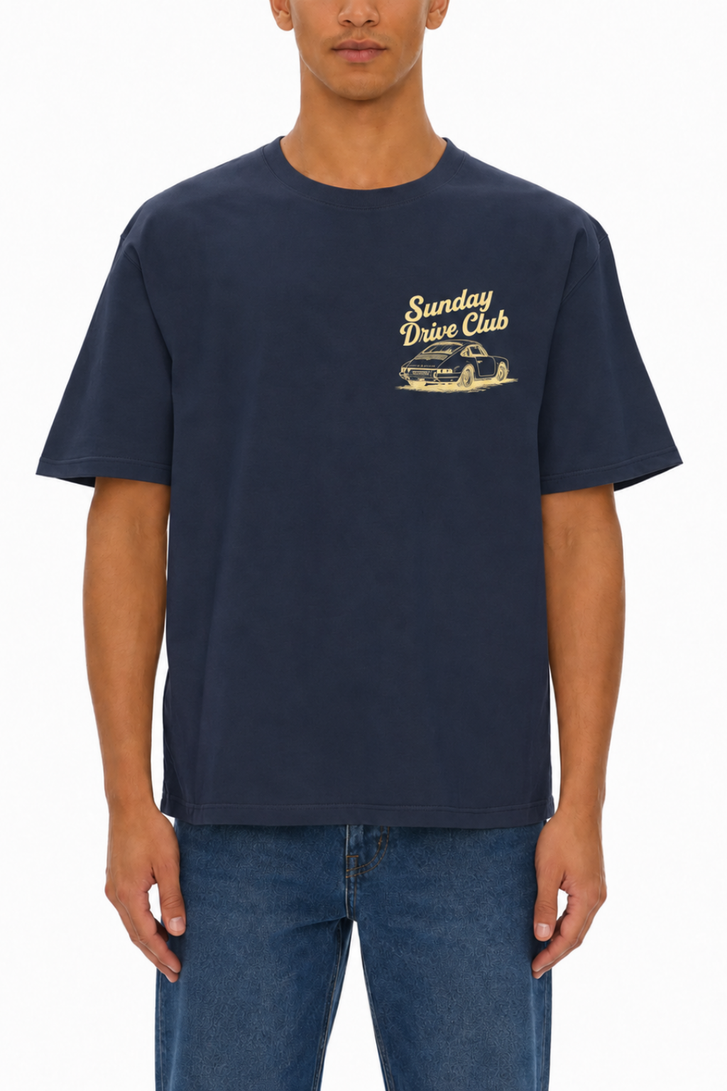 Drive Club Porsche Tee, Blue