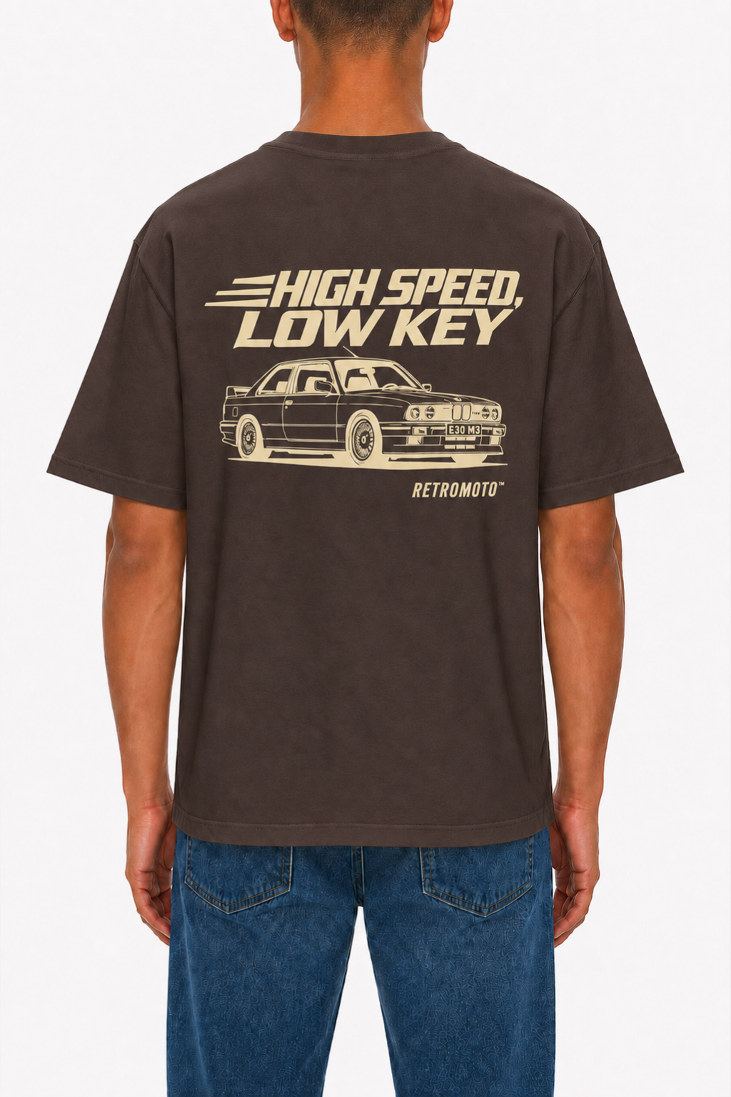 High Speed E30 Tee, Brown
