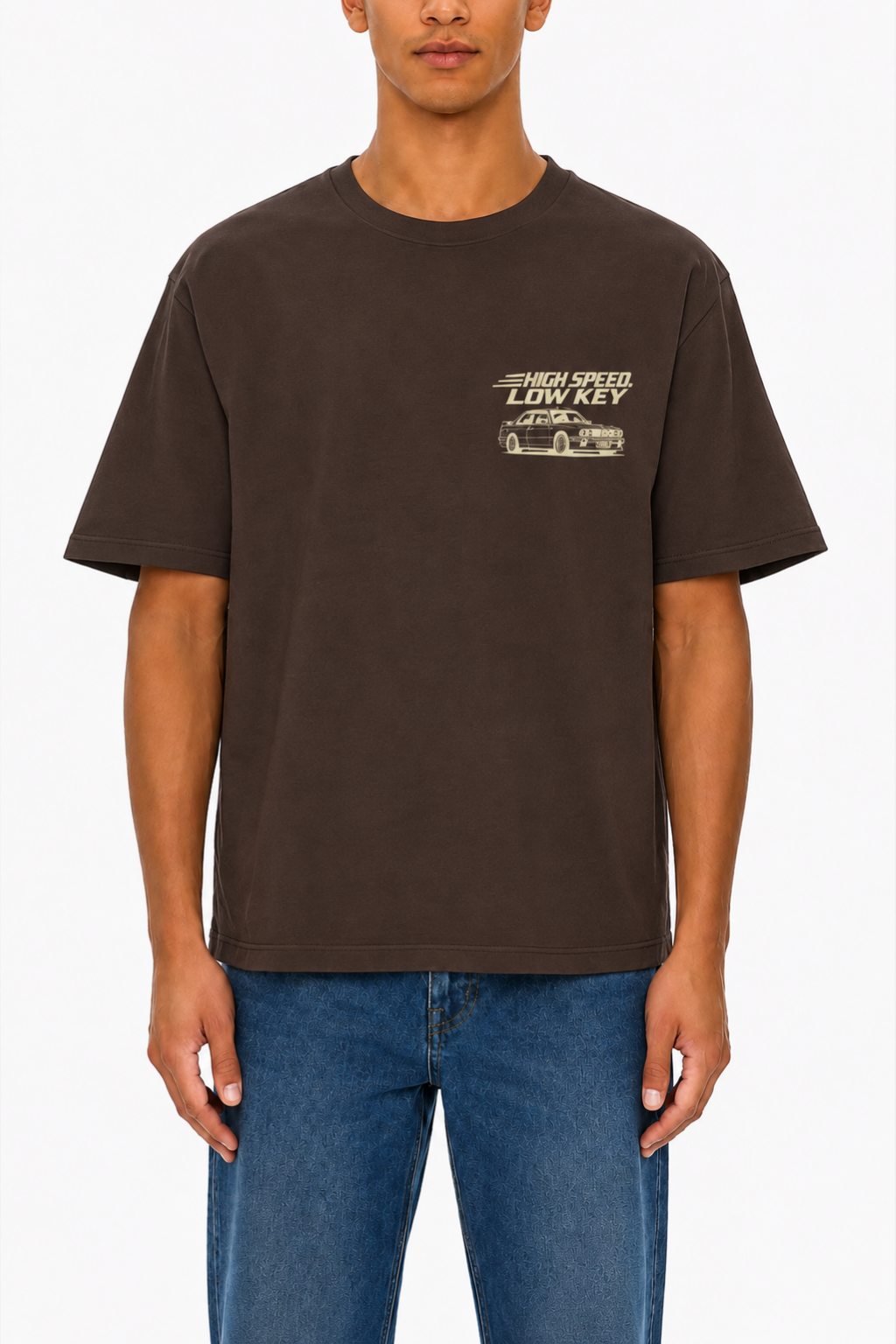 High Speed E30 Tee, Brown