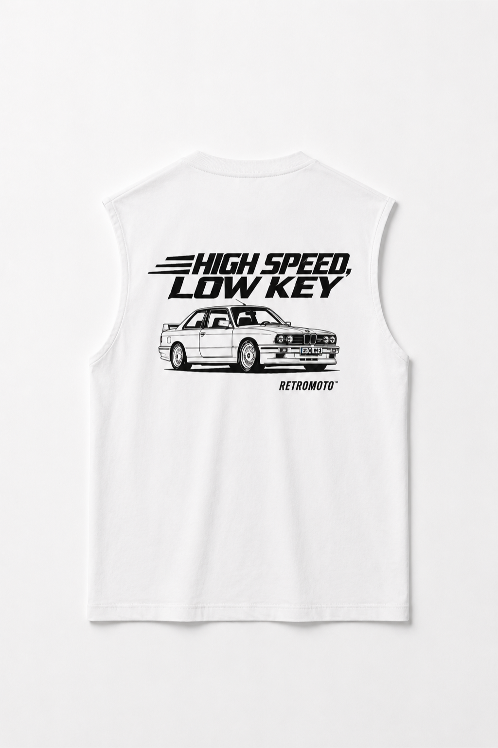High Speed E30 Tank, White