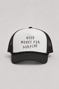Money For Porsche Trucker Cap, Black