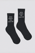Money For Porsche Socks, Black