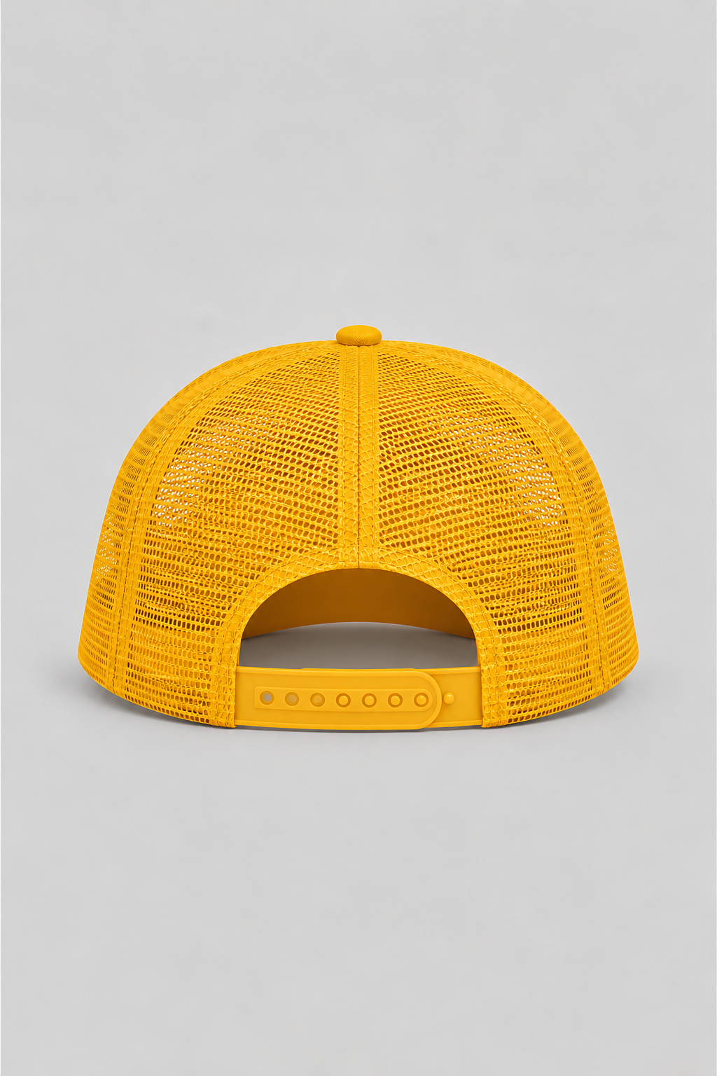 Streak Logo Trucker Cap, Yellow